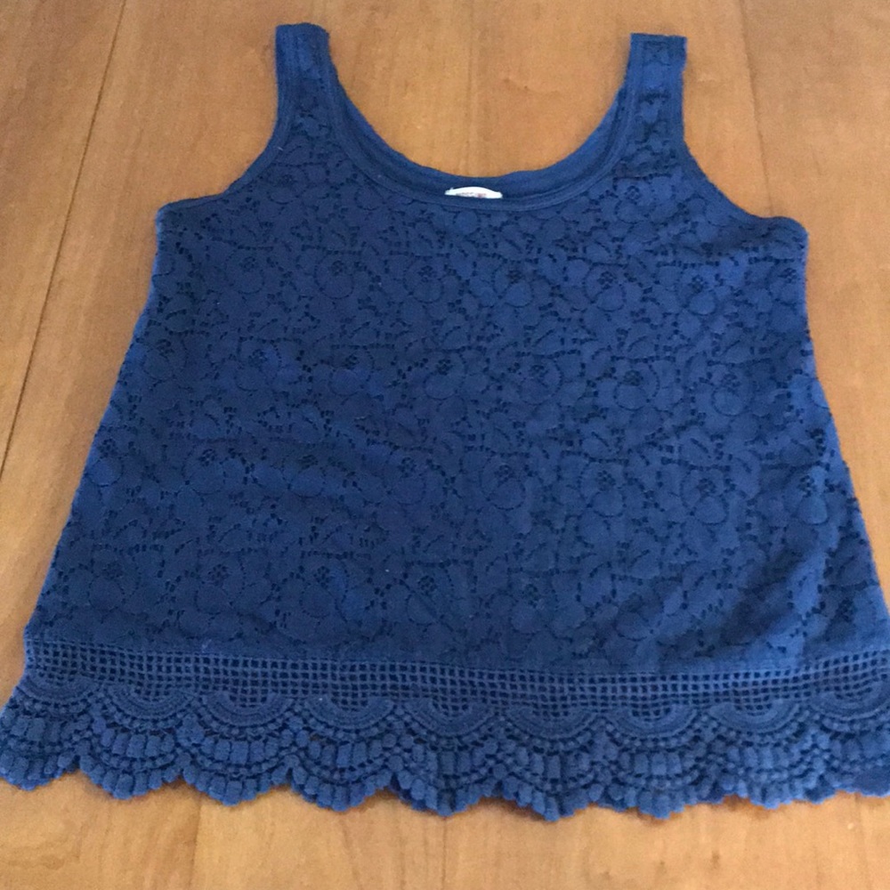 Navy blue tank
